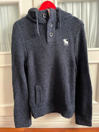 Jersey Abercrombie & Fitch Azul Talla M