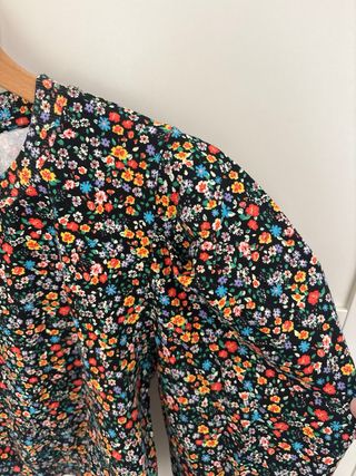 Jersey Zara estampado floral