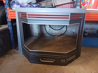 Chimenea de gas moderna