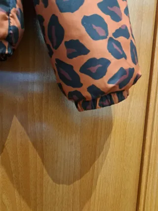 Chaqueta Bomber Estampado Leopardo