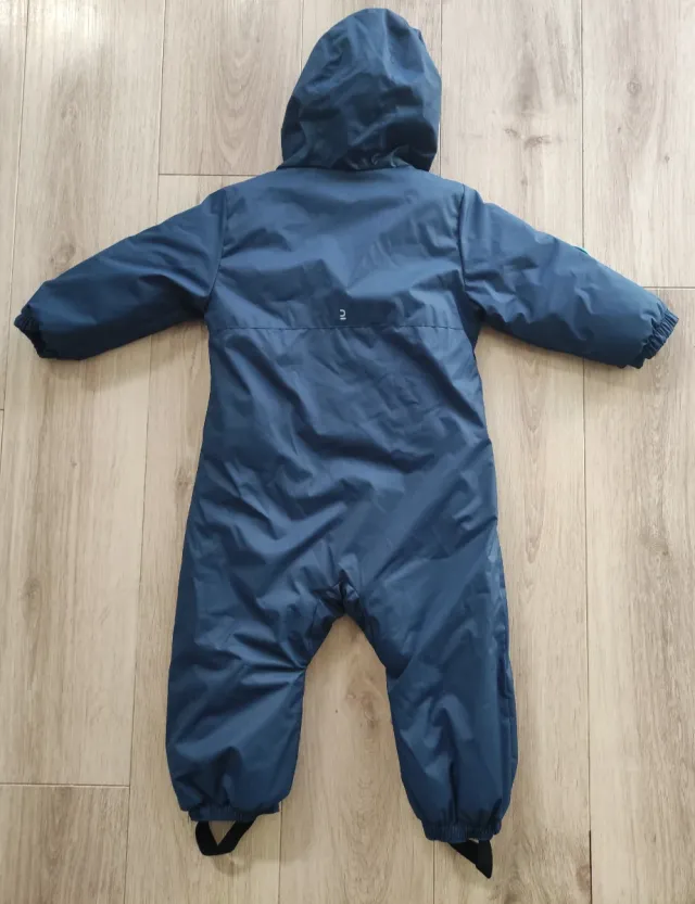 Mono de nieve infantil azul