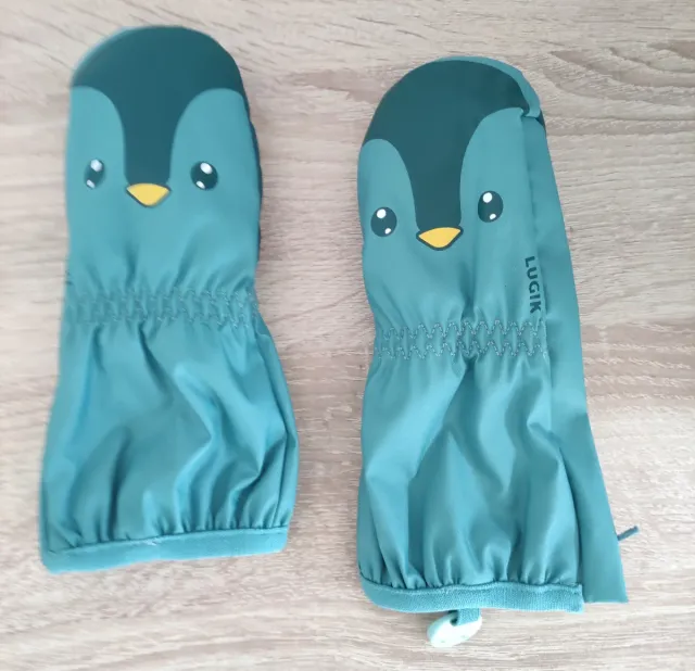 Mono de nieve infantil azul