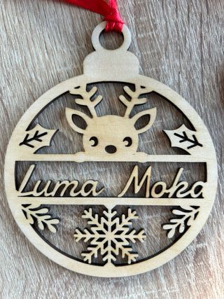 Bolas Navideñas personalizadas
