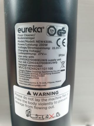 Aspiradora Eureka RapidWash NEW430BL