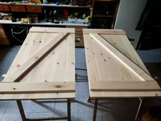 Porticones de madera