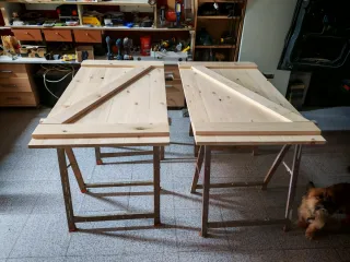 Porticones de madera