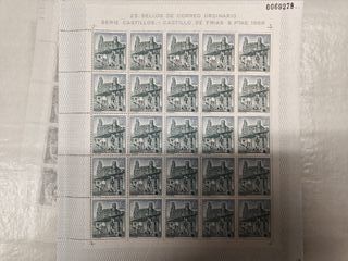 Sellos Serie Castillos 1968