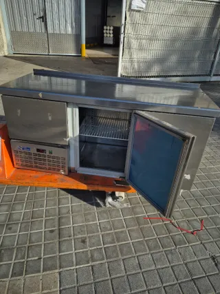 Bajomostrador Frigorífico Acero Inoxidable