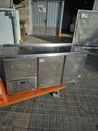 Bajomostrador Frigorífico Acero Inoxidable