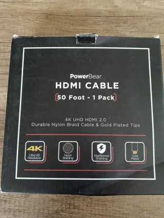 Cable HDMI 4k UHD 2.0 15 metros