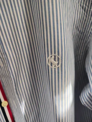 Camisa El Ganso Rayas Azul y Blanco