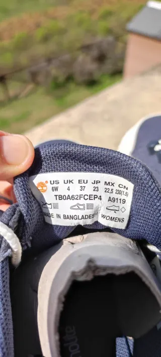 Scarpe Timberland Donna Blu