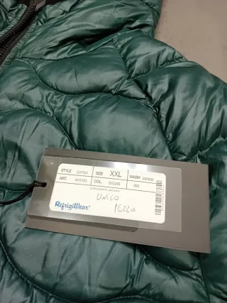 ✅️Piumino REFRIGIWEAR Uomo Tg XXL/56 Verde