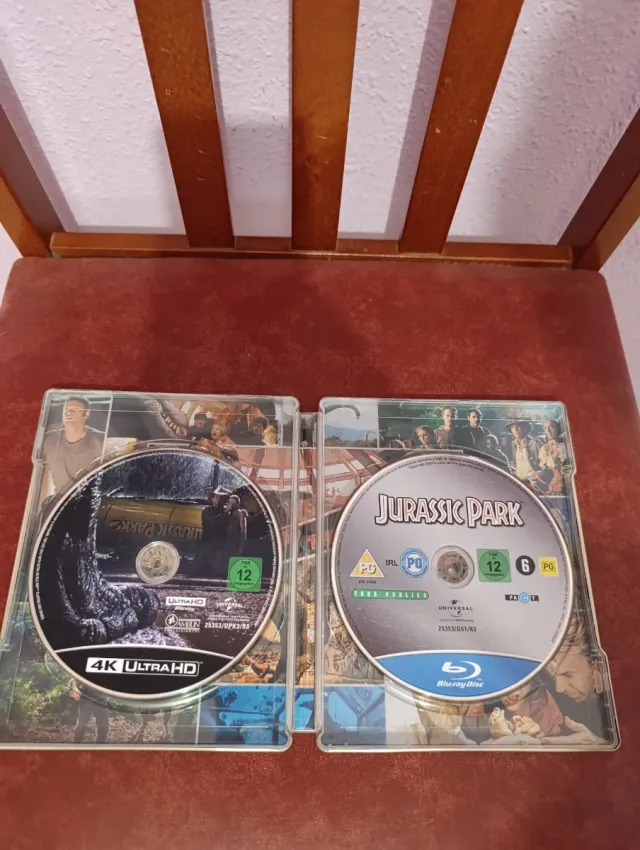 Jurassic Park 4K Trilogía (Castellano)