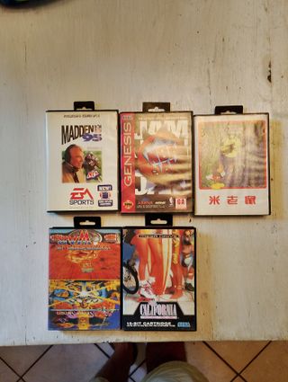 Lotto Sega Mega Drive Console