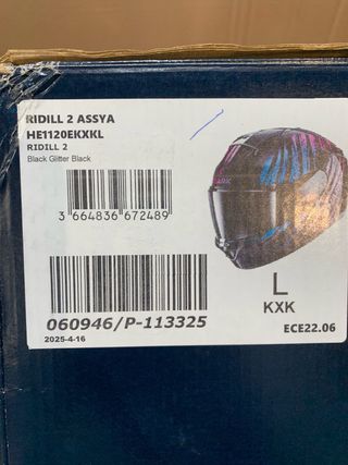 Casco Shark Ridill 2 Assya HR1120EKXKL L (59-60cm)