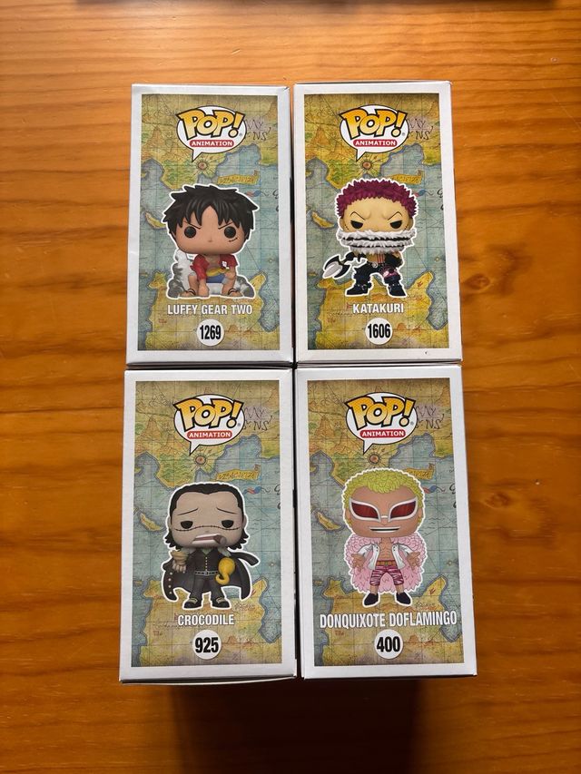 Funko Pop! One Piece (4 figuras)
