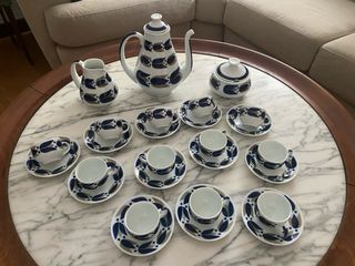 Juego de café Sargadelos porcelana