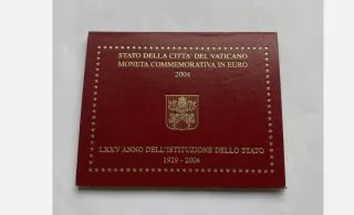 Moneta 2 euro Vaticano 2004 commemorativa