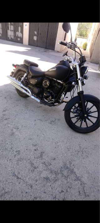 Daelim 125cc moto cuidada, pocos km