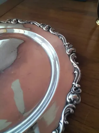 Bandeja CAMUSSO, Perú de Plata de Ley