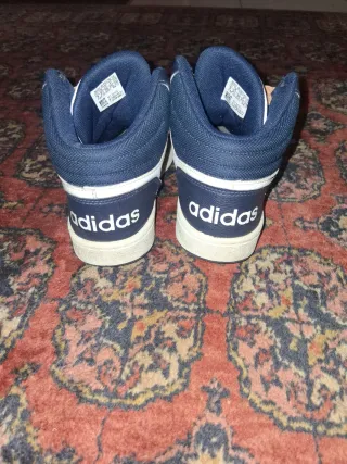 Scarpe Adidas Alte Blu e Bianche