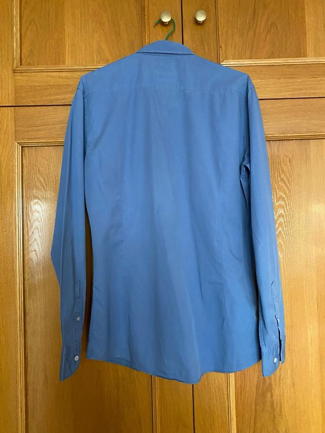 Camisa Massimo Dutti Azul Talla L