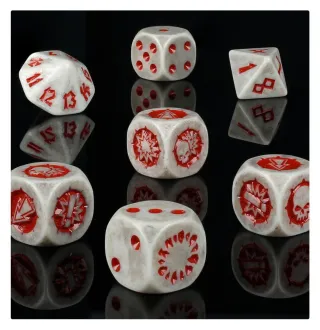 Blood Bowl Ogre Team Dice Set de segunda mano por 60 EUR en Baeza