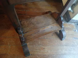 Espejo de pie vintage madera