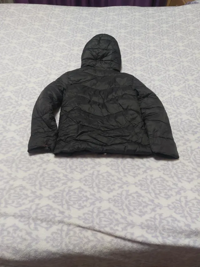 Abrigo niña 6-7 años negro