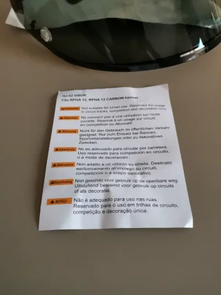 Visera HJC Helmets HJ-42