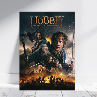 Póster The Hobbit: La Batalla de los Cinco Ejércit