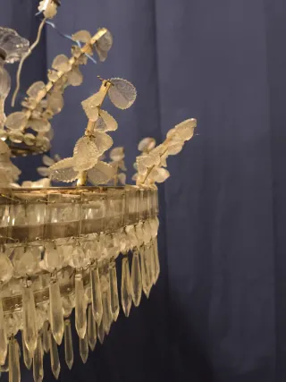 Lámpara de techo antigua