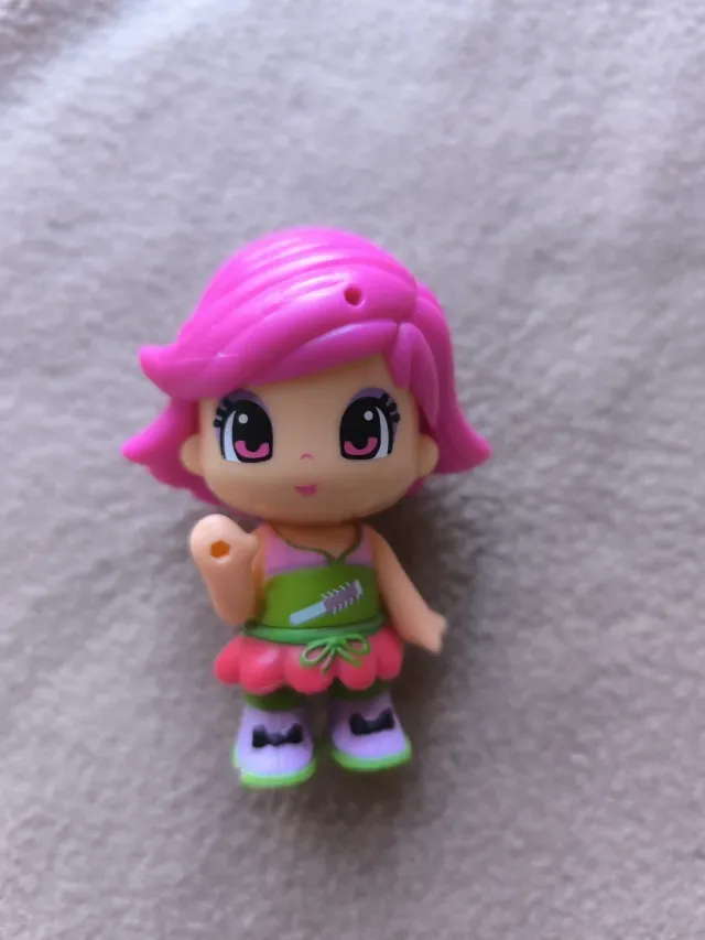 Lote 4 Muñecas Pinypon Peluqueras + Accesorios