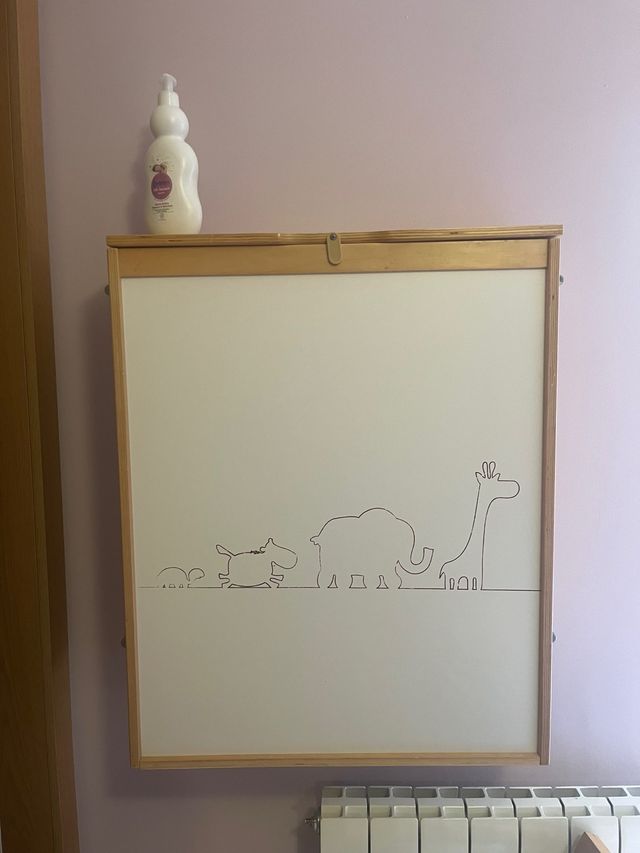 Cambiador de pared para bebé