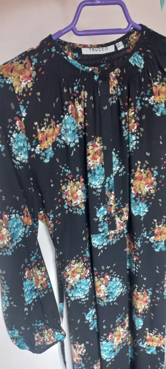 Vestido Trucco Talla L Estampado Floral