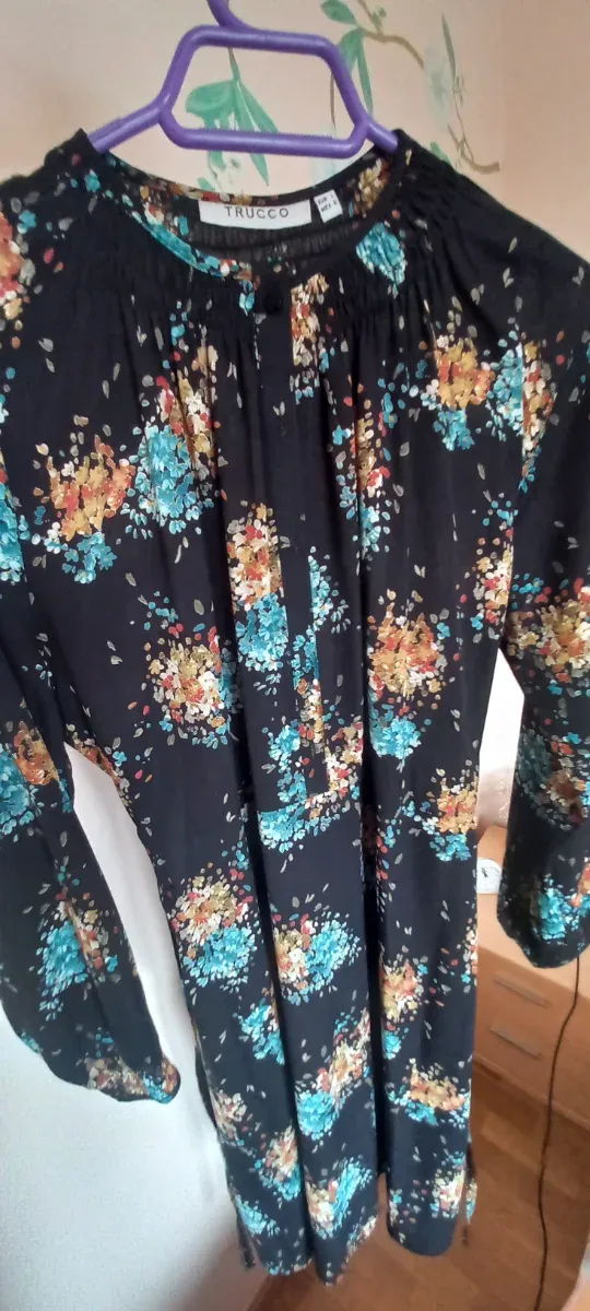 Vestido Trucco Talla L Estampado Floral
