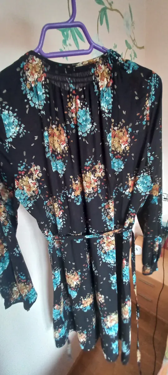 Vestido Trucco Talla L Estampado Floral