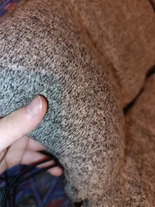 Chaleco gris acolchado