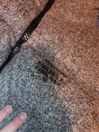 Chaleco gris acolchado