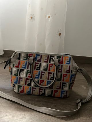 Borsa Fendi Roma Multicolore