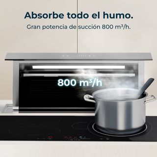 Campana Extractora Bolero Flux ET 88cm