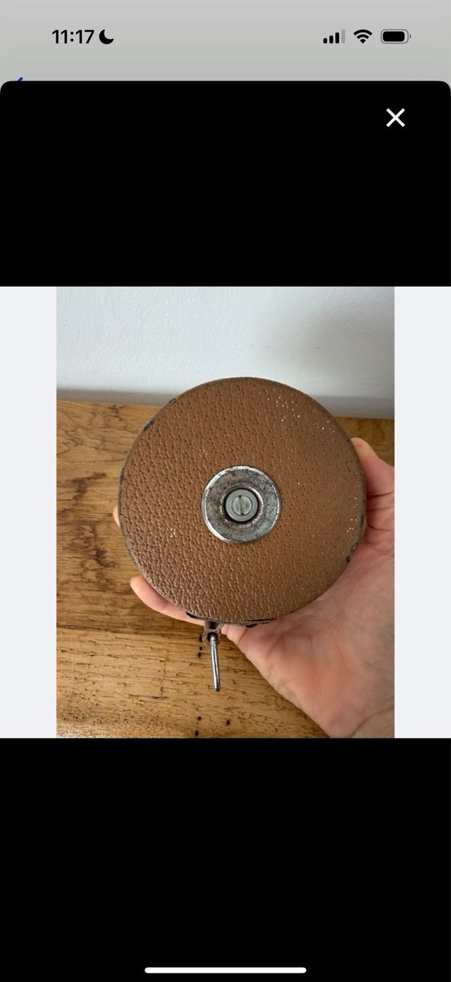 Cinta métrica antigua marca Freemans Record