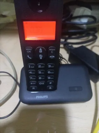 Telefono cordless Philips nero