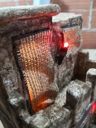 Antorchas de pared con LED efecto llama