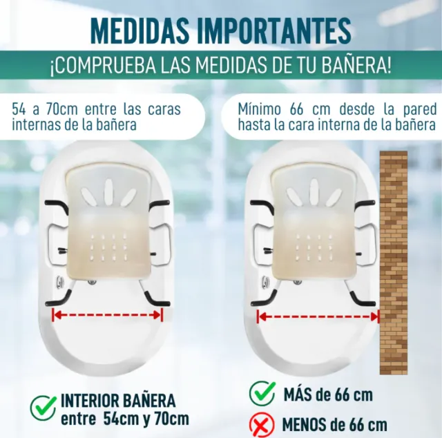 Silla Bañera Giratoria 360º Ortoprime