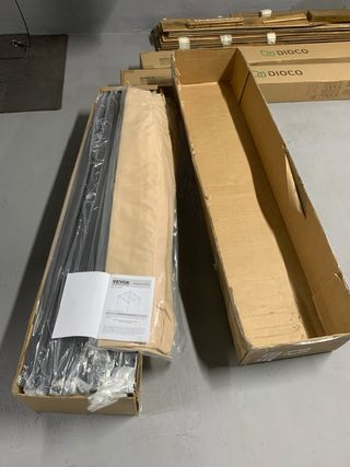 Pergolato in alluminio con tenda scorrevole 3x3m