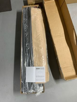 Pergolato in alluminio con tenda scorrevole 3x3m