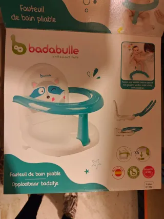 Asiento Bañera Plegable Badabulle