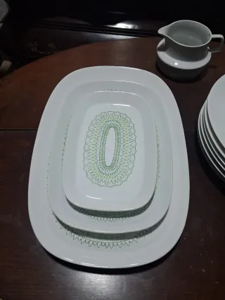 Juego vajilla vintage porcelana